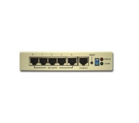 Коммутирующий концентратор SNMP с 5 портами Ethernet 10/100Мб